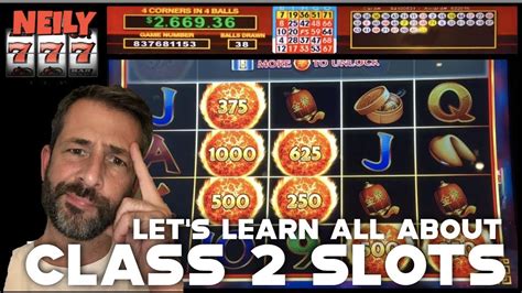 All About Class 2 Bingo Slot Machines: How To Play .
